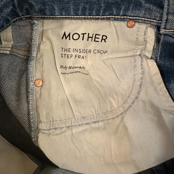 🆕MOTHER Insider Crop Step Fray - Picture 12 of 15